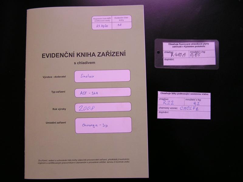 Evidenčn&iacute; kniha